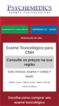 Mobile Screenshot of exametoxicologico.com.br